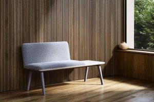 Sustainable furniture modern benchmark designs love rockwell bench sage courtesy designed david table collection